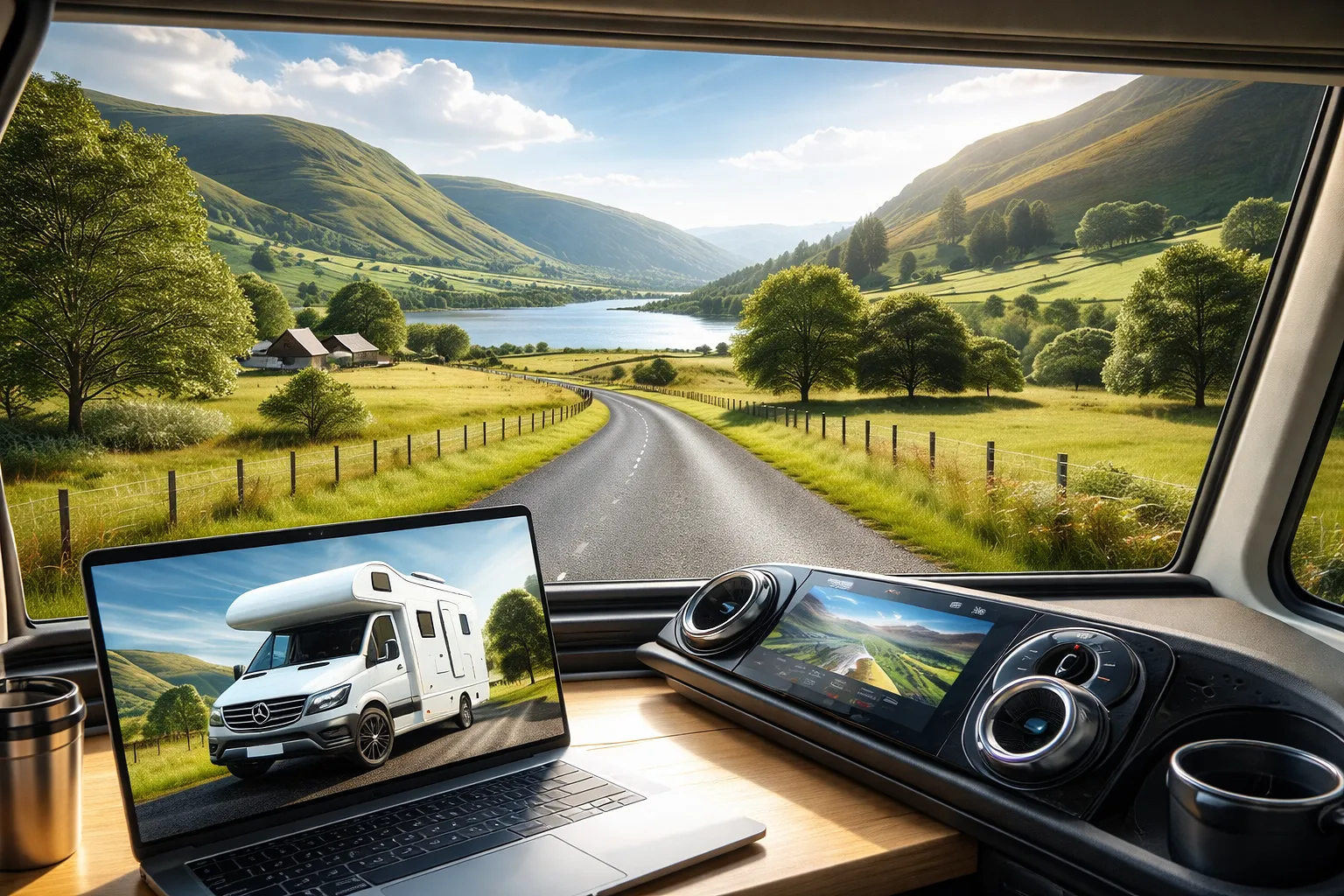 Espace dédié aux voyages en camping-car