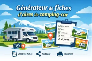 fiche d'aire de camping-car