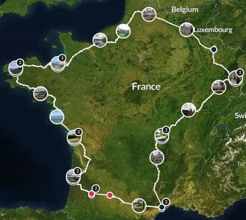 26 étapes en camping-car