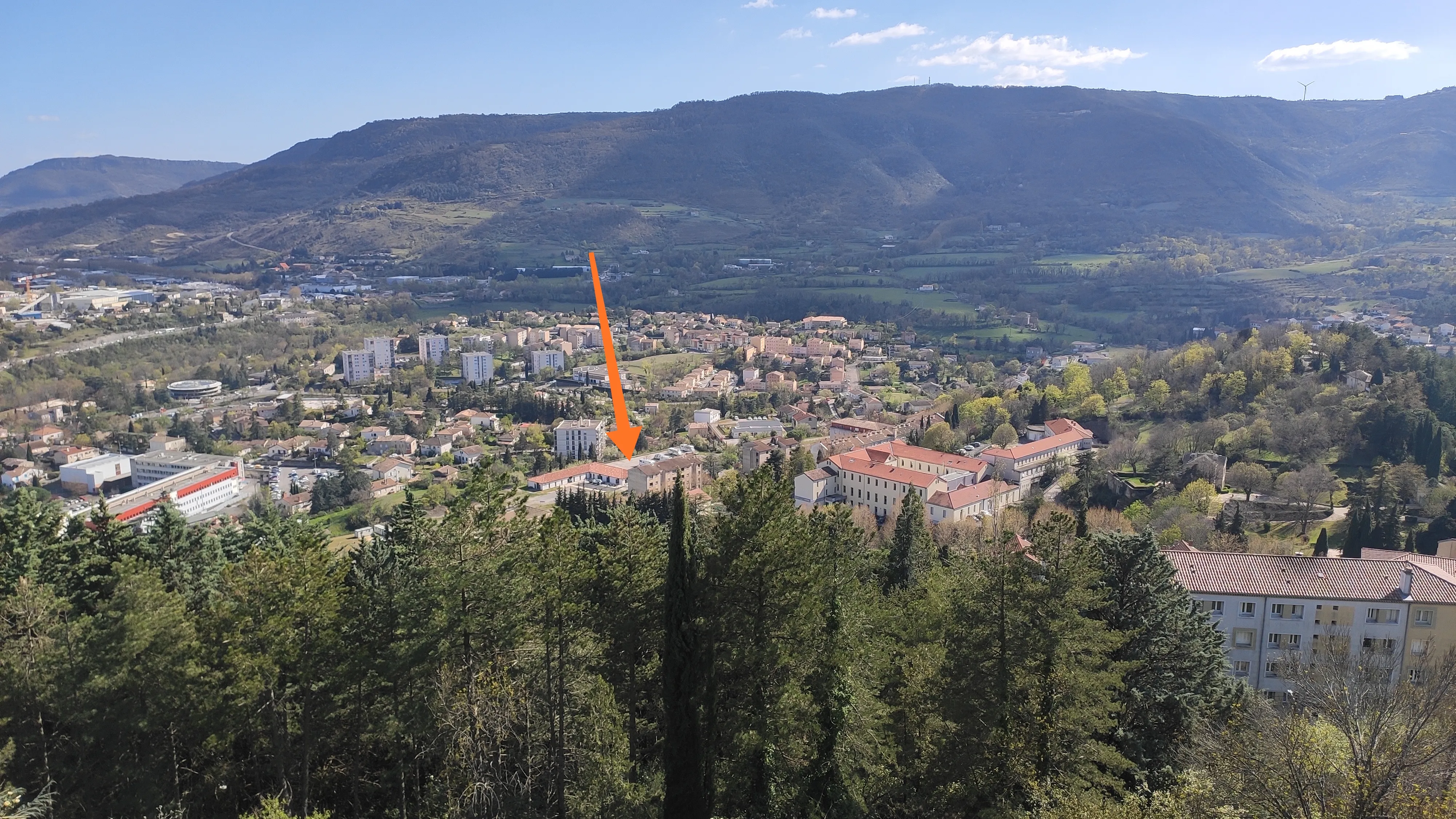 Privas - sentier