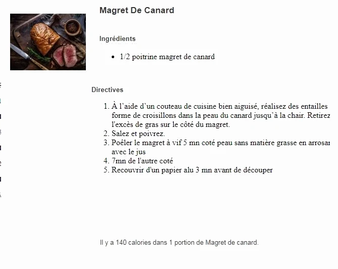 Magret De Canard